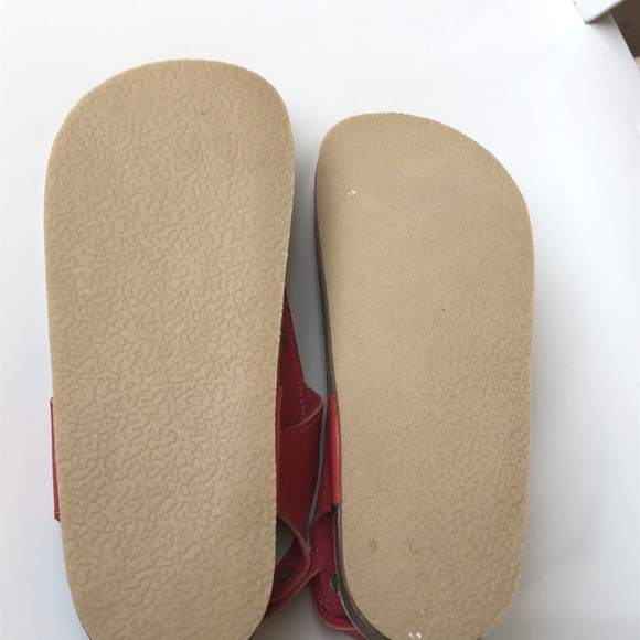 MINI BODEN Leather Cork Thong Sandals - Sz 31 NWOB - Picture 3 of 3